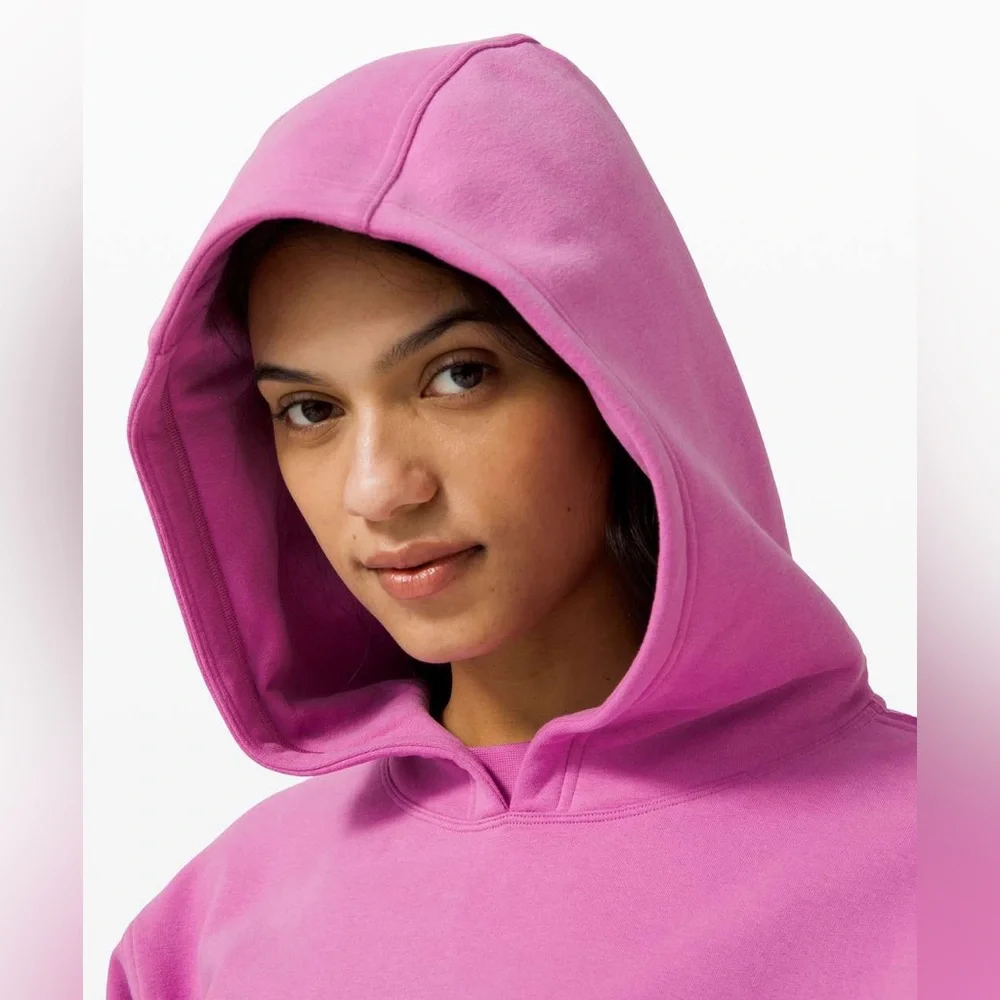Lululemon All Yours Hoodie in Magenta Glow - Picture 3 of 14